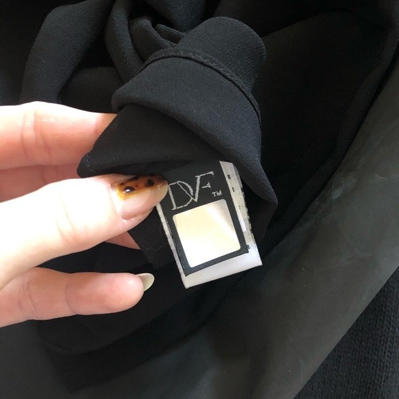 DVF Rendezvous black cocktail dress - Picture 4 of 6